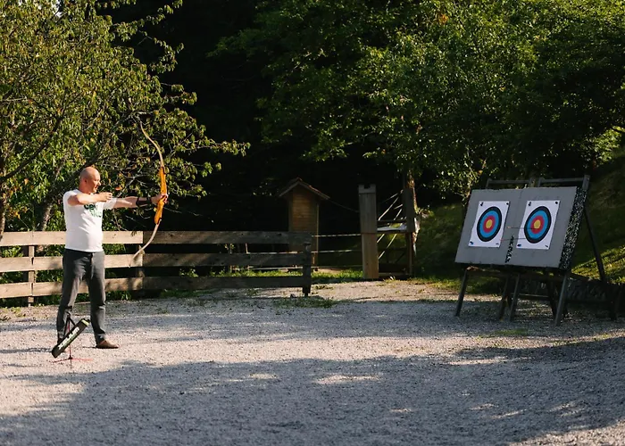 Lejlighed Homestead Lukec - Archery, Bbq, Escape Room, Kayaking *